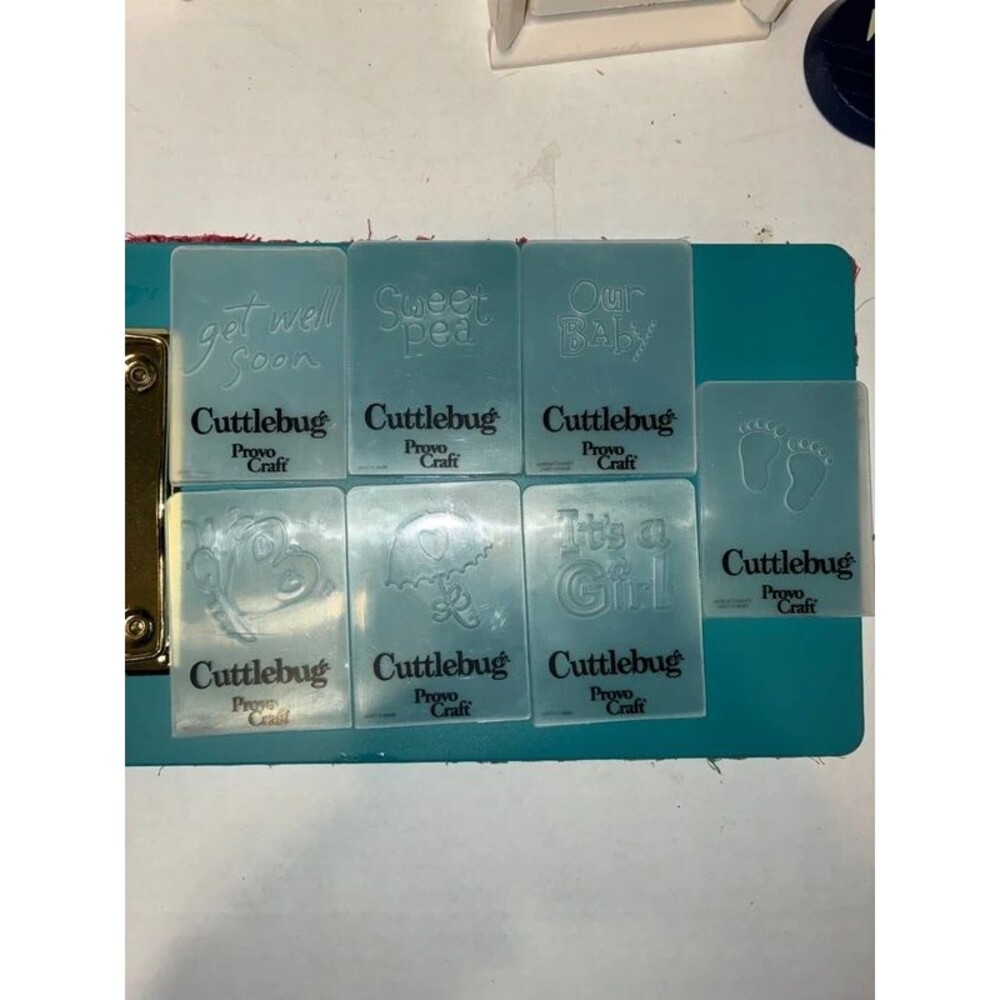 Cuttlebug Provo Craft Folders